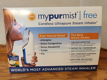 MY PURMIST Cordless Ultra Pure Steam Inhaler