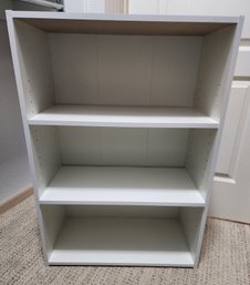 Vintage Pressed Wood Storage Shelf