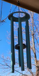 Vintage Blue Tone Metal Wind Chime