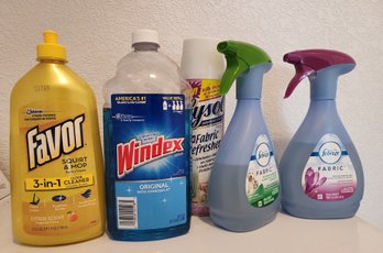 Assortment Cleaning Products