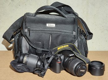 NIKON D3000 DSLR Camera Bundle