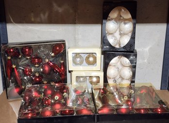 Assortment Of Christmas Ornaments