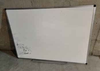 Large Dry Erase White Board #1