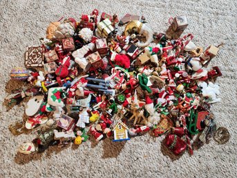 Large Assortment Of Christmas Ornaments