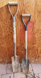 (2) Lawn And Garden Shovel Hand Tools