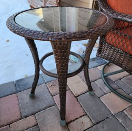 BETTER HOMES AND GARDENS Rattan Style Patio Table #1