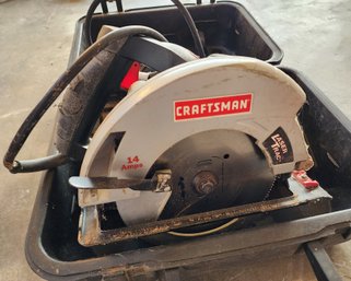 14 Amp CRAFTSMAN Circular Saw With Hard Case