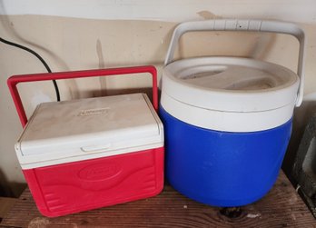 (2) Insulated Coolers