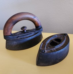 (2) Antique Sad Irons