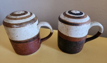 Vintage TAKAHASHI Ceramic Salt And Pepper Shakers