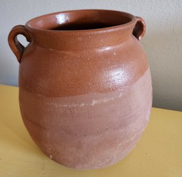 Large Vintage Ceramic Transport Vessels With Handles