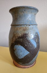 Vintage Stoneware Ceramic Pottery Vessel