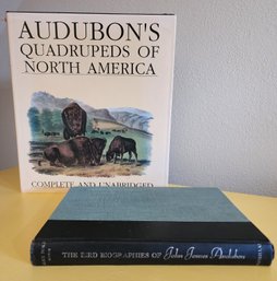 (2) AUDUBON'S Hardback Reference Books