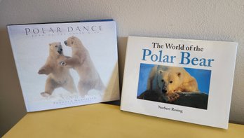 (2) Hardback Polar Bear Reference Books