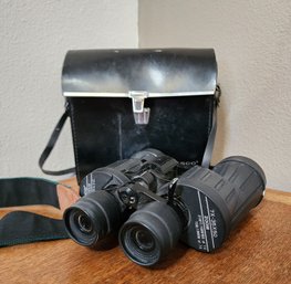 Vintage TASCO Zip Focus 7x - 35x50 Binoculars With Case