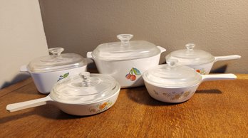 Large Assortment Of CORNINGWARE Cookware Dishes