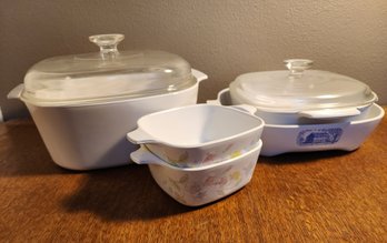 Assortment Of Vintage CORNINGWARE Baking Dishes #2