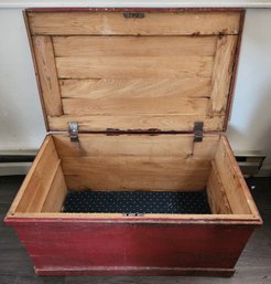 Vintage Wooden Storage Chest