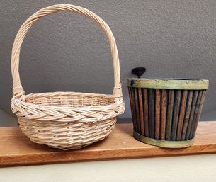 (2) Vintage Baskets