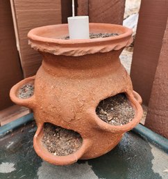 Vintage Clay Multi Tier Planter Pot