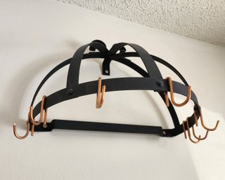 Vintage Wall Mount Pan Holder