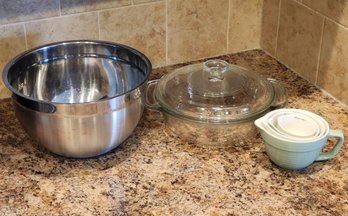 Assortment Of Kitchen Cookware Essentials