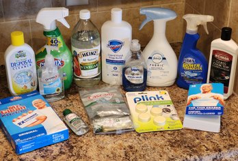 Assortment Of Kitchen Cleaning Essentials