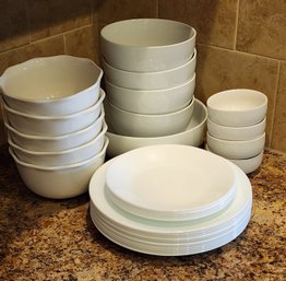 Huge Assortment Of White Dining Essentials