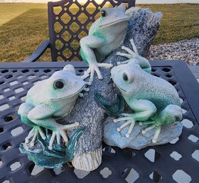 Frog Theme Yard Decor Figure