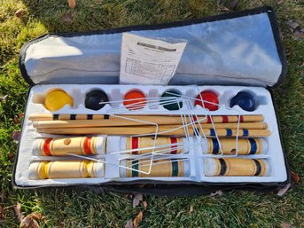 Lawn And Garden CROQUET Game Set