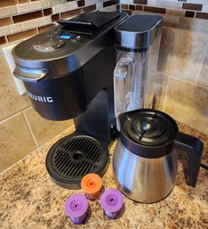 KUERIG Coffee Maker Machine With Reusable Coffee Pods