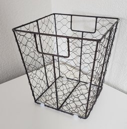 Metal Accent Basket