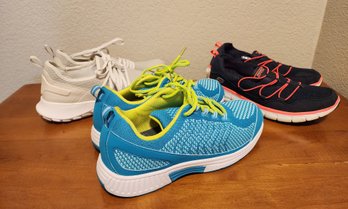 Group Of (3) Ladies Athletic Shoes