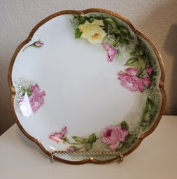 Vintage LIMOGES FRANCE Fine China Large Serving Plate