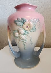 Vintage HULL ART Floral Theme Pottery Vase