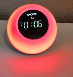 Mood Light And Nature Sound Alarm Clock