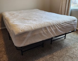 Bed And Metal Frame System