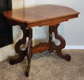 Vintage Solid Wood Parlor Table