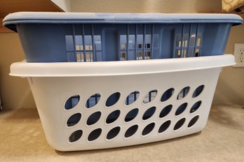 (2) Laundry Baskets