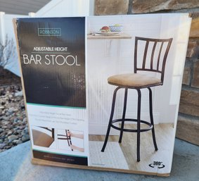 Brand New Adjustable Height Swivel Bar Stool