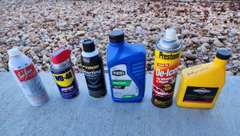 Assortment Of Auto Care Products