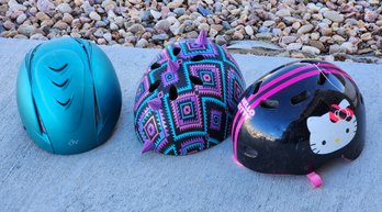 (3) Youth Safety Helmets