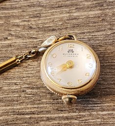 Vintage BUCHERER Ladies Necklace Watch Manual Wind #A7