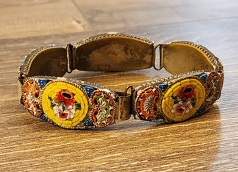 Antique Micro Mosaic Bracelet #A15