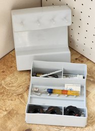 ELNA Swiss Made Sewing Accessories Box With Variety Of Items