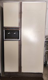 Vintage AMANA Refrigerator Combo Doors