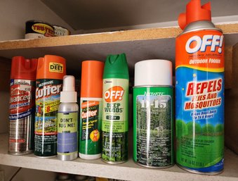 Assortment Of Insect Repellant Selections