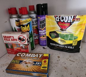 Assortment Of Insect Pest Control Selections