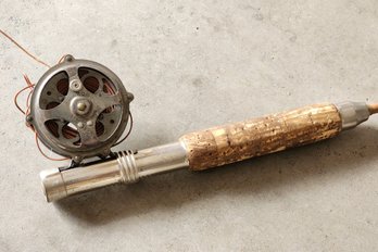 Vintage Telescoping Fly Fishing Rod With SHAKESPEARE Reel