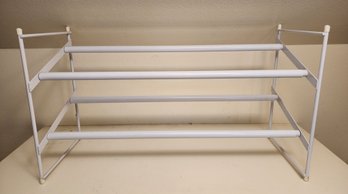 Adjustable Sliding Metal Shoe Rack